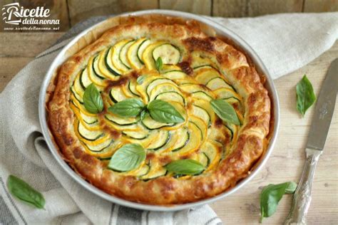 Ricetta Torta Rustica Alle Zucchine Ricette Della Nonna