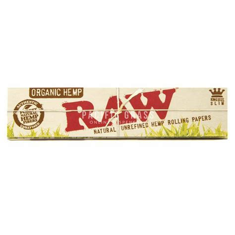 Buy Raw Organic Hemp Rolling Papers King Size Slim Online In Canada