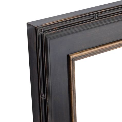 Museum Plein Aire Frame Antique Black W Gold Liner X