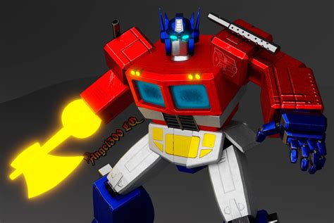 3d Optimus Prime G1 Turbosquid 2129495