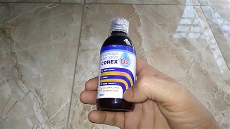 Corex Dx syrup uses dosage and side effects - YouTube