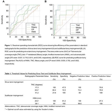 Radiographic Cut Off Values For Predicting Lateral Bony Impingement In