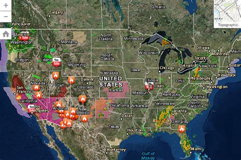 Map Shows Where All Current Wildfires Are In Idaho