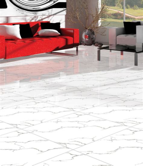 Glazed Vitrified Floor Tiles 2x2 Feet 60x60 Cm Glossy At Best Price