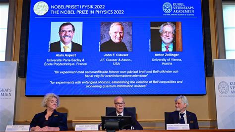 El Nobel De Física Premia A Tres Investigadores Por Sus Descubrimientos