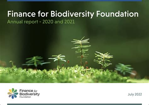 Annual Report 2020 2021 Finance For Biodiversity Foundation