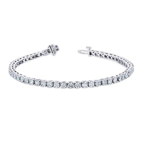 Moissanite Tennis Bracelet 5 2 5ct Tgw 10k White Gold