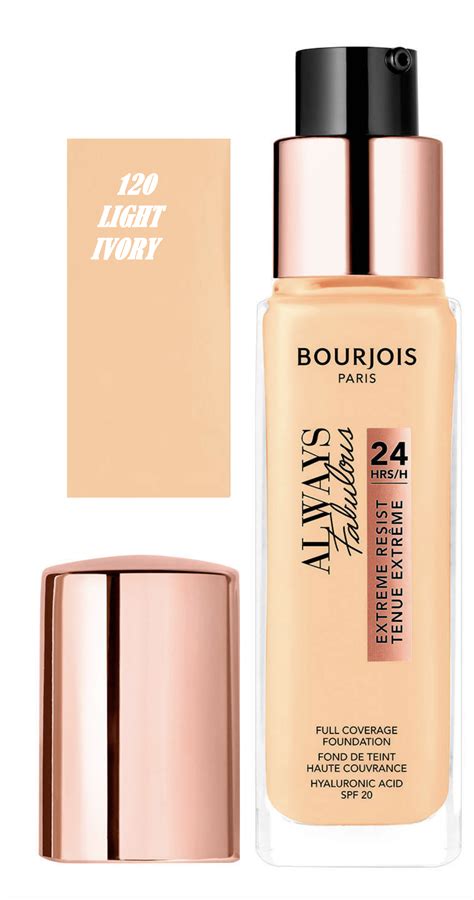 Bourjois always fabulous kryjący podkład 120 light ivory 30ml ID 1849