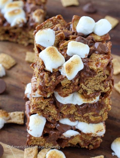 No Bake Golden Graham Smores Bars Recipe Smores Bar Recipe Baking