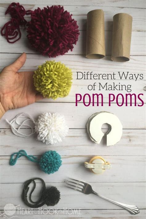 14 Fun Pom Pom Projects For Adults Include Many Yarn Pom Pom Crafts For