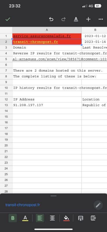 Transit Chronopost Fr 4 Signalements 10 Commentaires