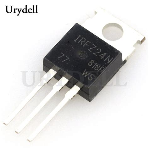 10ชน IRFZ24NPBF IRFZ24N 55V 17A N ชอง MOSFET ทรานซสเตอร220ใหมและ