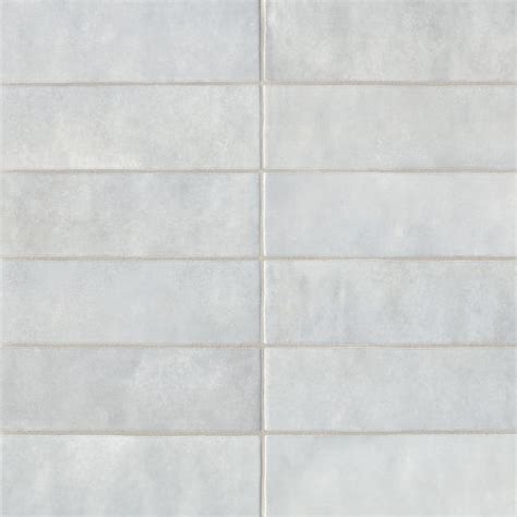 Bedrosians Cloe Grey 2 5 X 8 Gloss Ceramic Wall Tile