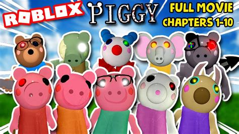 All Piggy Endings Escaping Chapters 1 10 Roblox Piggy Full