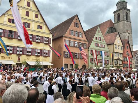 Festivals and Fairy Tales in Bavarian Villages Dinkelsbuhl and ...