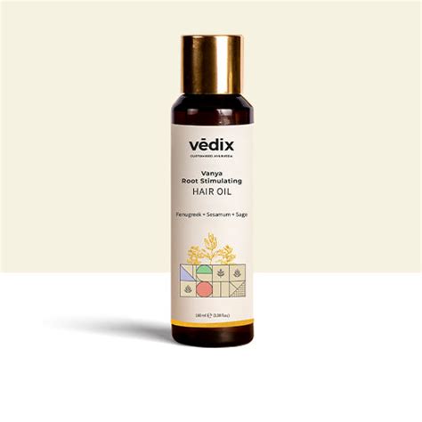 Buy Vedix Vanya Root Stimulating Hair Oil Fenugreek Sesamum