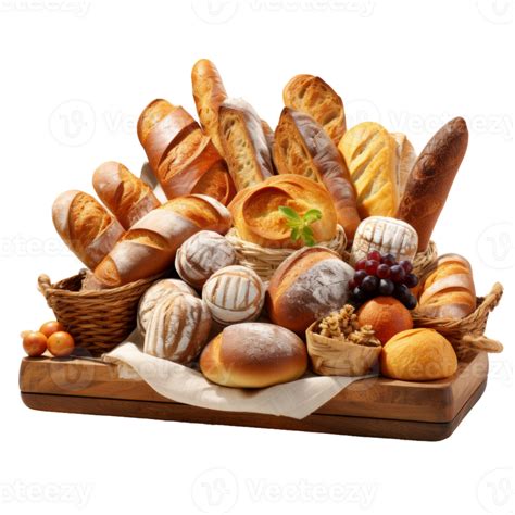 Assortment Of Freshly Baked Bread 47589800 PNG