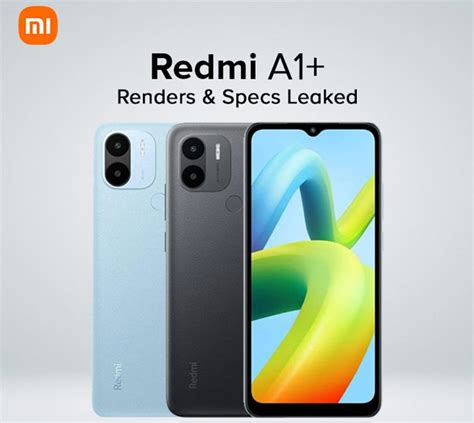 Xiaomi Redmi A1 Plus To Borrow Old A1 Design Specs But With Added