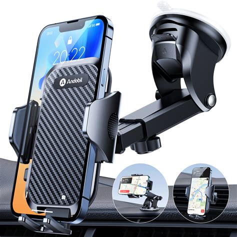 2022 Rock Solid Andobil Car Phone Holder All Phones Friendly