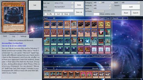 Monarch Deck Profile YGO Amino