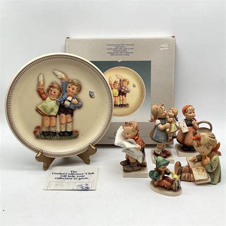 Buyorbidonit Goebel Hummel Figurines W Goebel Anniversary Plate