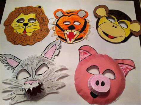 DIY Simple Animal face mask for kids (Tutorial) - K4 Craft