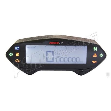 Compteur Multifonctions Db Rn Lcd Noir Koso Pam Racing