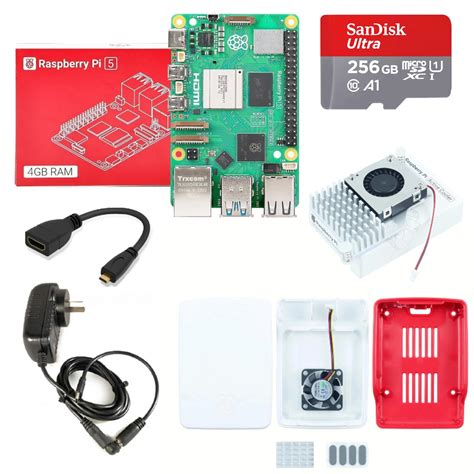 Kit Completo Raspberry Pi Gb Case Oficial Gb Disipador Activo