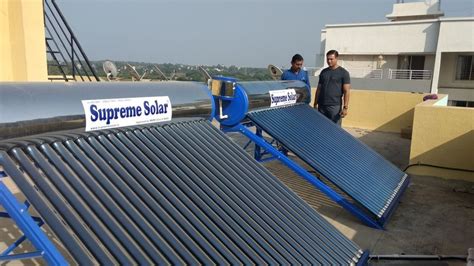 Supreme Fpc Solar Water Heater For Home Capacity To Lpd At Rs