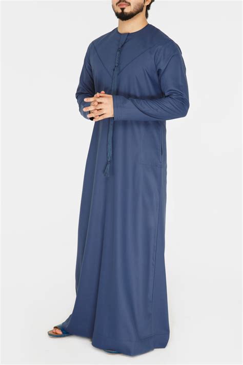 Casual Emirati Kandora Navy Aara Online