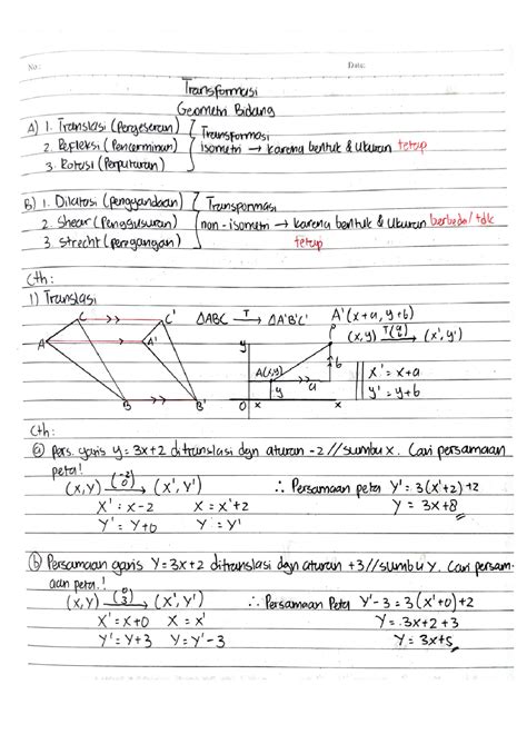 Solution Transformasi Geometri Part Studypool