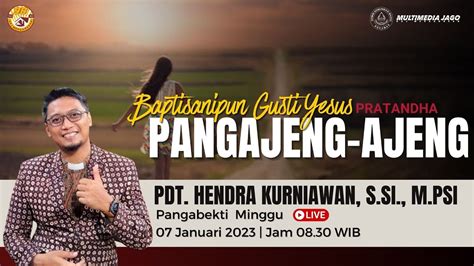 Pangabekti Minggu Gkj Mergangsan Januari Youtube