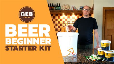 Beer Beginner Brewing Starter Kit Geterbrewed Youtube