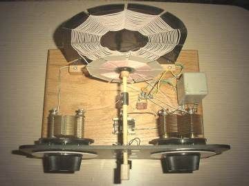 Dave S Homemade DX Crystal Radio Top View Crystals Crystal Set Radio