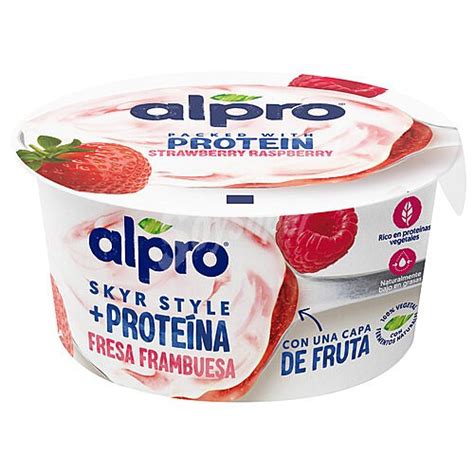 Alpro Asturiana Alpro Proteína Especialidad soja estilo skyr con una