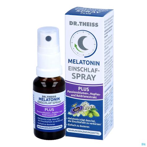 Theiss Melatonin Spray Plus Ml Deine Apotheke