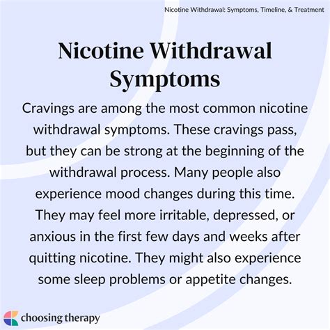 Nicotine Withdrawal: What To Expect