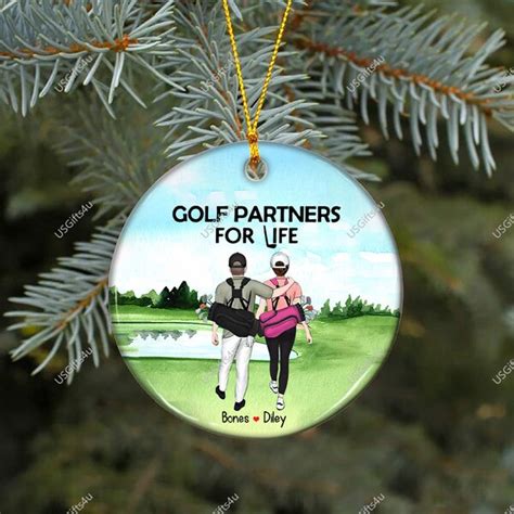 Christmas Golf Decor Etsy