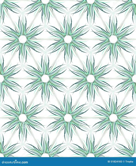 Textura Floral Sem Emenda Hexágonos E Teste Padrão Dos Triângulos