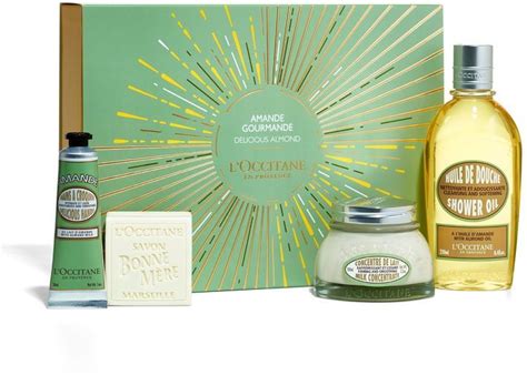 L Occitane Delicious Almond Gift Collection Bath Body Gift Set