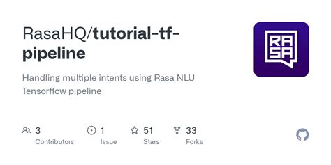 GitHub RasaHQ Tutorial Tf Pipeline Handling Multiple Intents Using