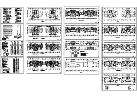 某12层住宅楼配电设计cad全套电施图（含设计说明）住宅小区土木在线