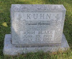 John Blake Kuhn 1925 1997 Mémorial Find a Grave