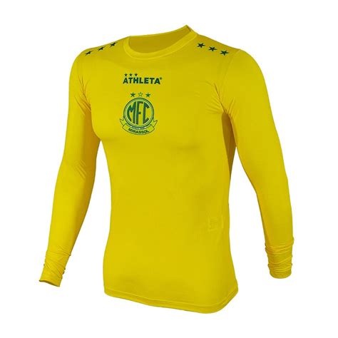 Camiseta T Rmica Segunda Pele Mirassol Fc Amarela Fan Ticos