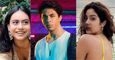 Aryan Khan Nysa Devgn Janhvi Kapoor And More All About Educational