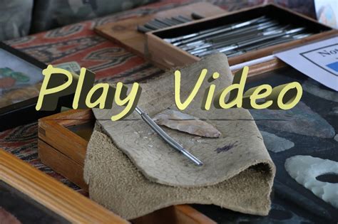 Art Of Flint Knapping Revived In Coshocton Ohio Ohio Traveler
