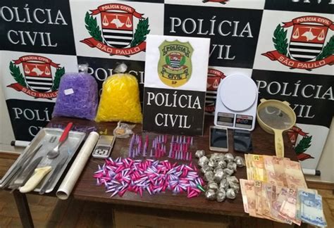 Dise prende Garça por tráfico de drogas no bairro Pró povo Jornal A