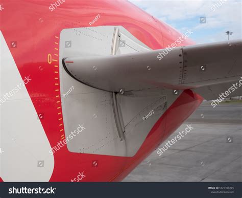 Aircraft Horizontal Stabilizer Angle Incidence Scale Foto Stok