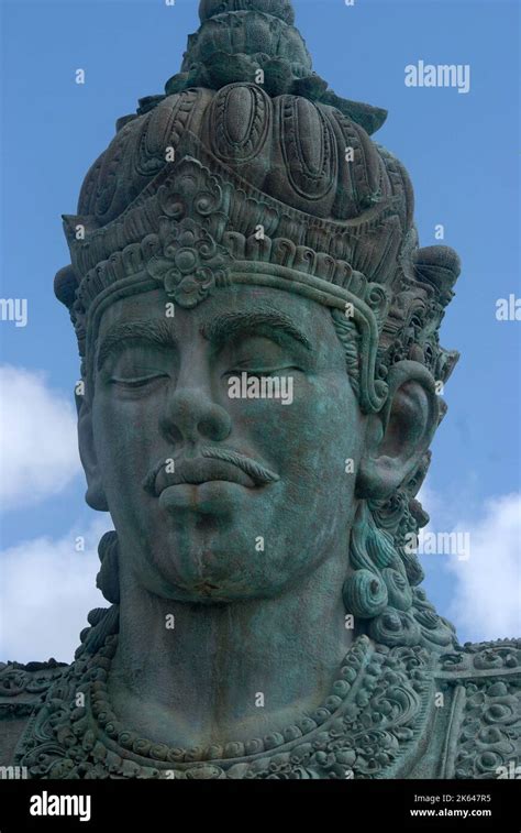 Statue Of Lord Wisnu In Garuda Wisnu Kencana Cultural Park Uluwatu