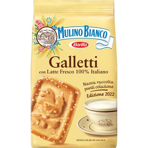 Mulino Bianco Печенье Galletti 350 г купить с доставкой по выгодным